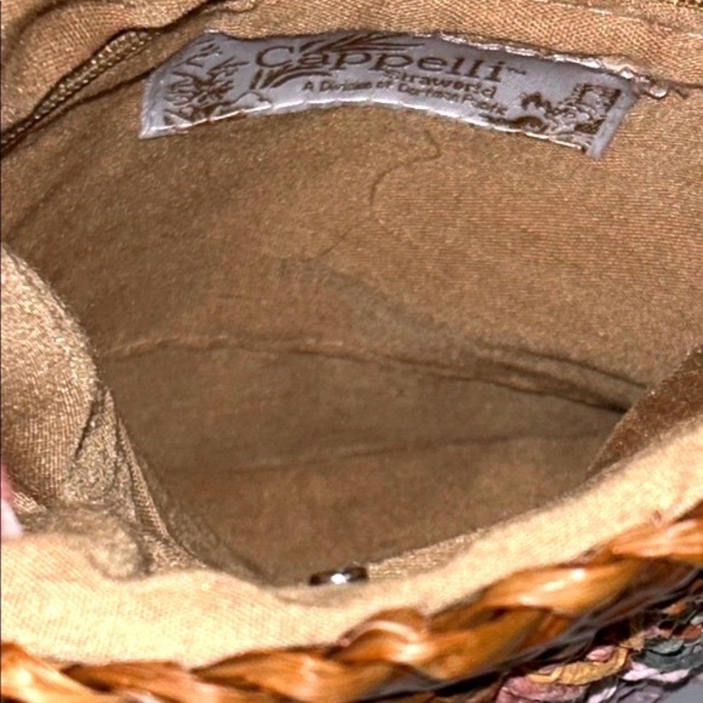 Cappelli Multicolor Handmade Woven Crossbody Bag - Picture 3 of 5